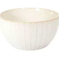 Saladier en céramique beige d23.6cm - Vlora