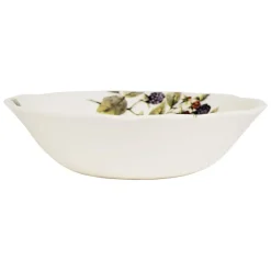 Saladier en faïence blanche d23.6cm - Meredith