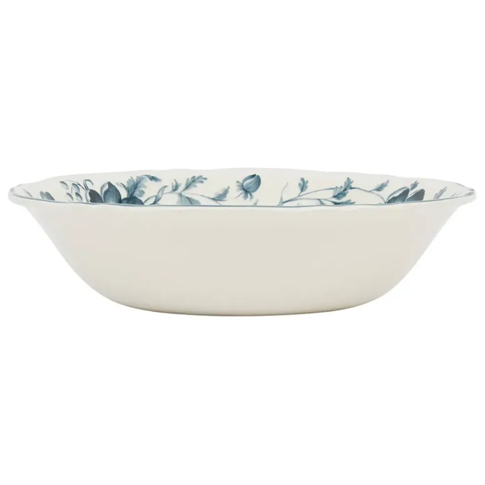 Saladier en faïence bleu d23cm - Margaux