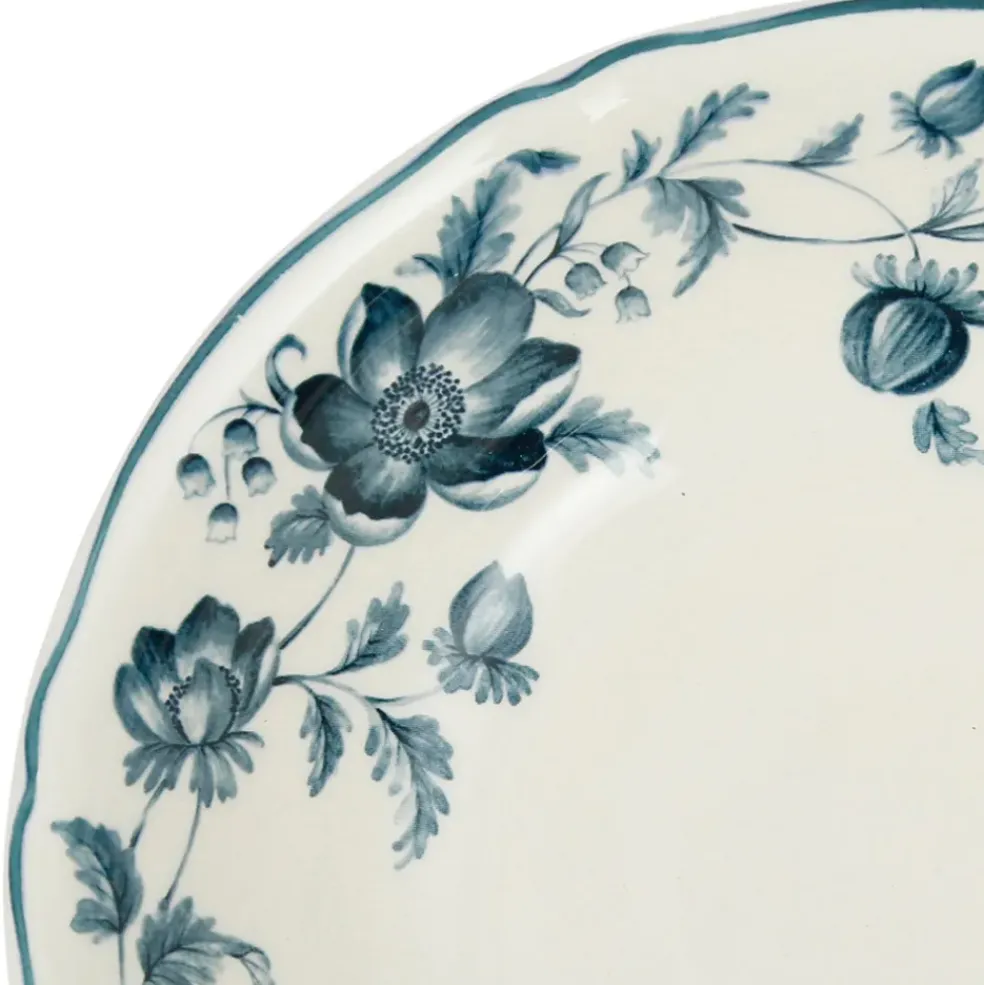 Saladier en faïence bleu d23cm - Margaux
