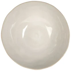 Saladier en grès blanc d26cm - Jade
