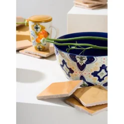 Saladier en grès bleu d23.5cm - Azulejo