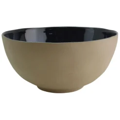 Saladier en grès bleu marine d26cm - Jade