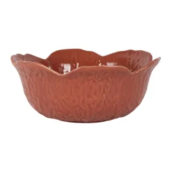 Saladier en grès rhubarbe d22cm - Chou
