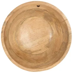 Saladier en manguier naturel d30cm - Famille