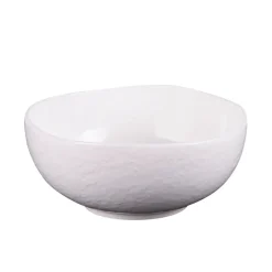 Saladier en porcelaine blanche d18cm - Ecume