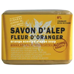 Savon d'alep fleur d'oranger 100g