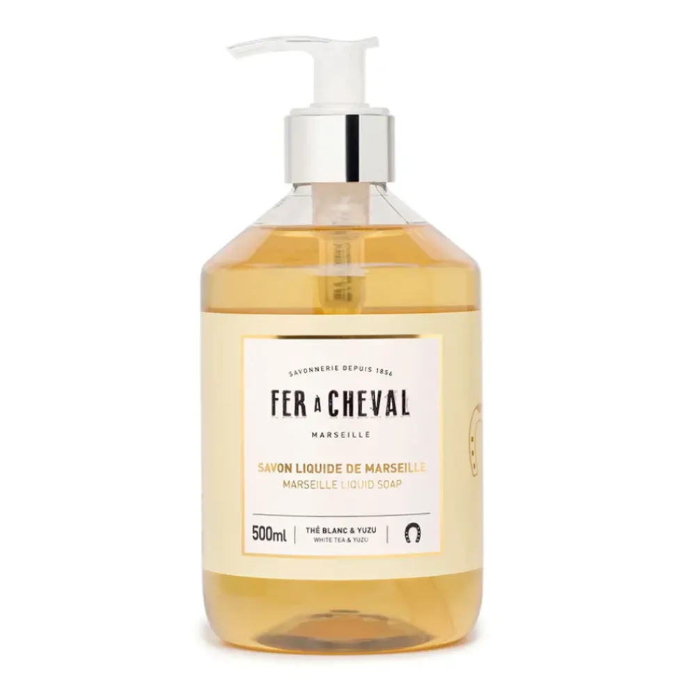 Savon liquide de marseille - Thé blanc & yuzu 500ml