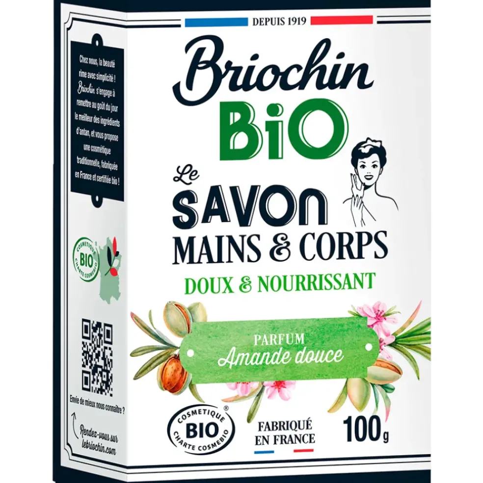 Savon solide amande douce - Cosmébio