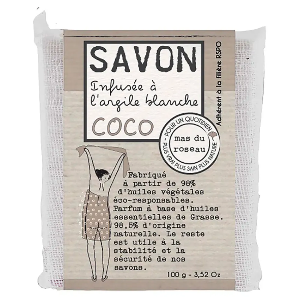 Savonnette parfumée noix de coco 100gr