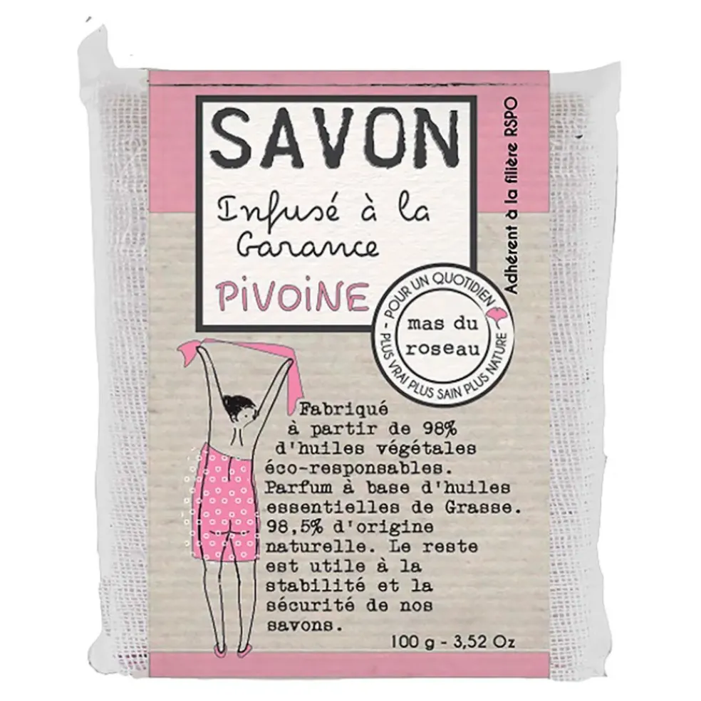 Savonnette pivoine 100gr