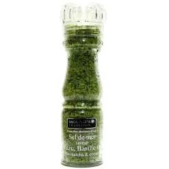 Sel saveurs de yuzu, basilic thaï et coriandre