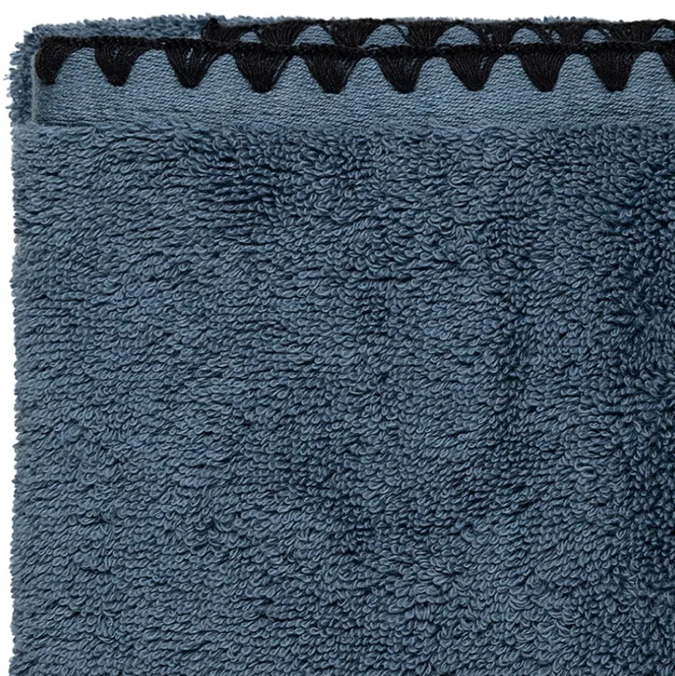 Serviette de bain en coton turquin 130x70cm - Issey