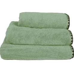 Serviette de bain en coton amande 70x130cm - Issey