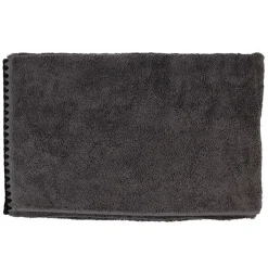 Serviette de douche en coton granit 90x140cm - Issey