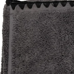 Serviette de douche en coton granit 90x140cm - Issey