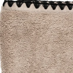 Serviette de douche en coton couleur lin 90X140cm - Issey