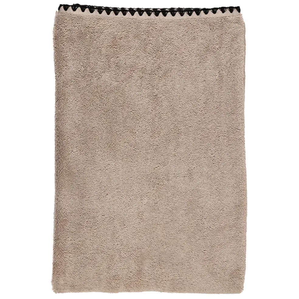 Serviette de toilette en coton lin 30x50cm - Issey
