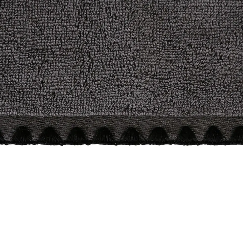 Serviette de toilette invité en coton granit 30x50cm - Issey