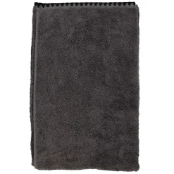Serviette de toilette issey granit 50x100cm en coton