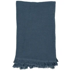 Serviette invite en coton turquin 50x30cm - Timor