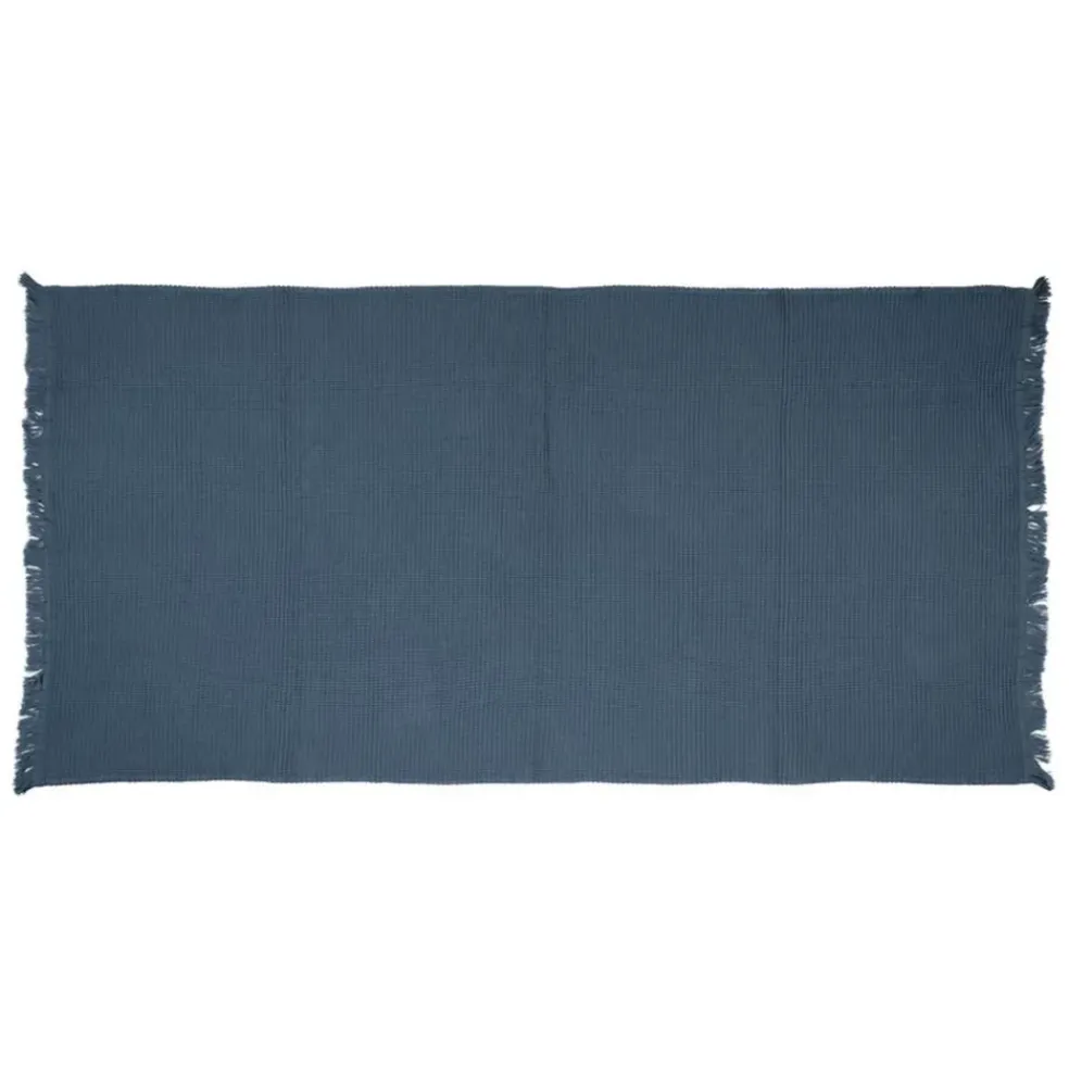Serviette invite en coton turquin 50x30cm - Timor