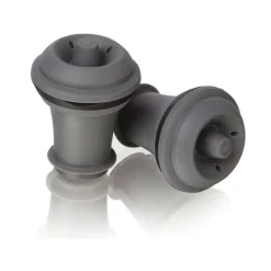 Set de 2 bouchons gris