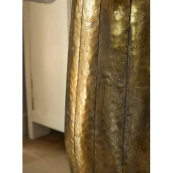 Set de 2 vases en fer doré d45xh80cm - Baca