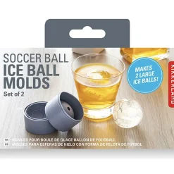 Set de moule a glaçons balle de foot