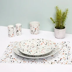 Set de table effet terrazzo 40x30cm