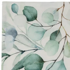Set de table en coton vert 50x38cm - Eucalyptus