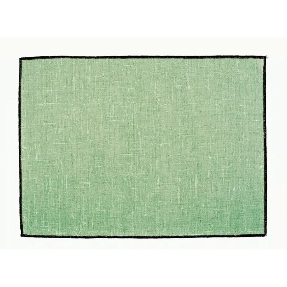 Set de table en lin amande 35x48cm - Borgo