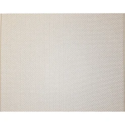 Set de table ivoire et or 45x33cm - Archi