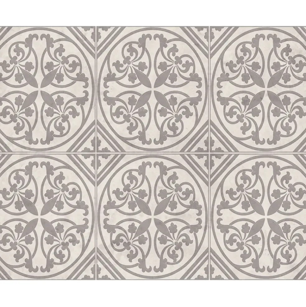 Set de table provence en vinyle gris 30x40cm