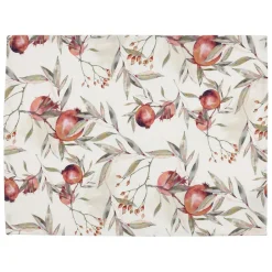 Set de table rectangle en coton naturel motif grenade 50x38cm - Grenadier