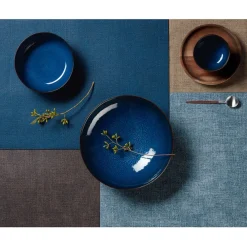 Set de table rectangle gris 46x33cm - Meli Melo