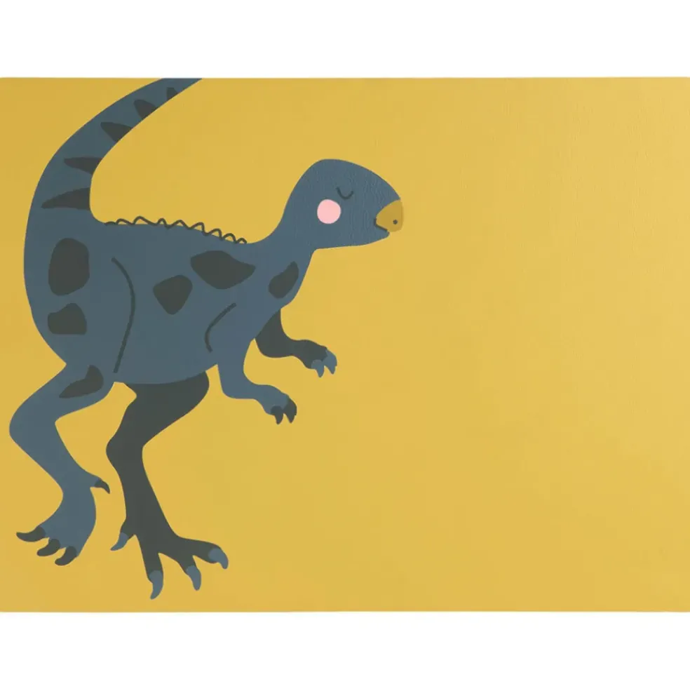 Set de table rectangle jaune Xabi le Xiaosaurus 46x33cm - Kids