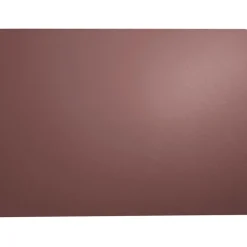 Set de table rectangle simili cuir prune 46x33cm - Optic