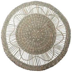 Set de table rond milos naturel - d35cm
