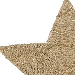 Set de table étoile en jonc de mer naturel 44.5x44.5cm - Borneo