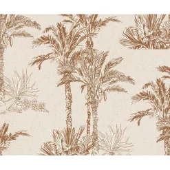 Set de table vinyle palmiers 30x40cm beige