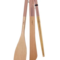 Set ustensiles en bois - Guimauve