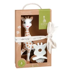 Sophie la girafe et sucette de dentition chewing rubber so'pure - Sophie la girafe