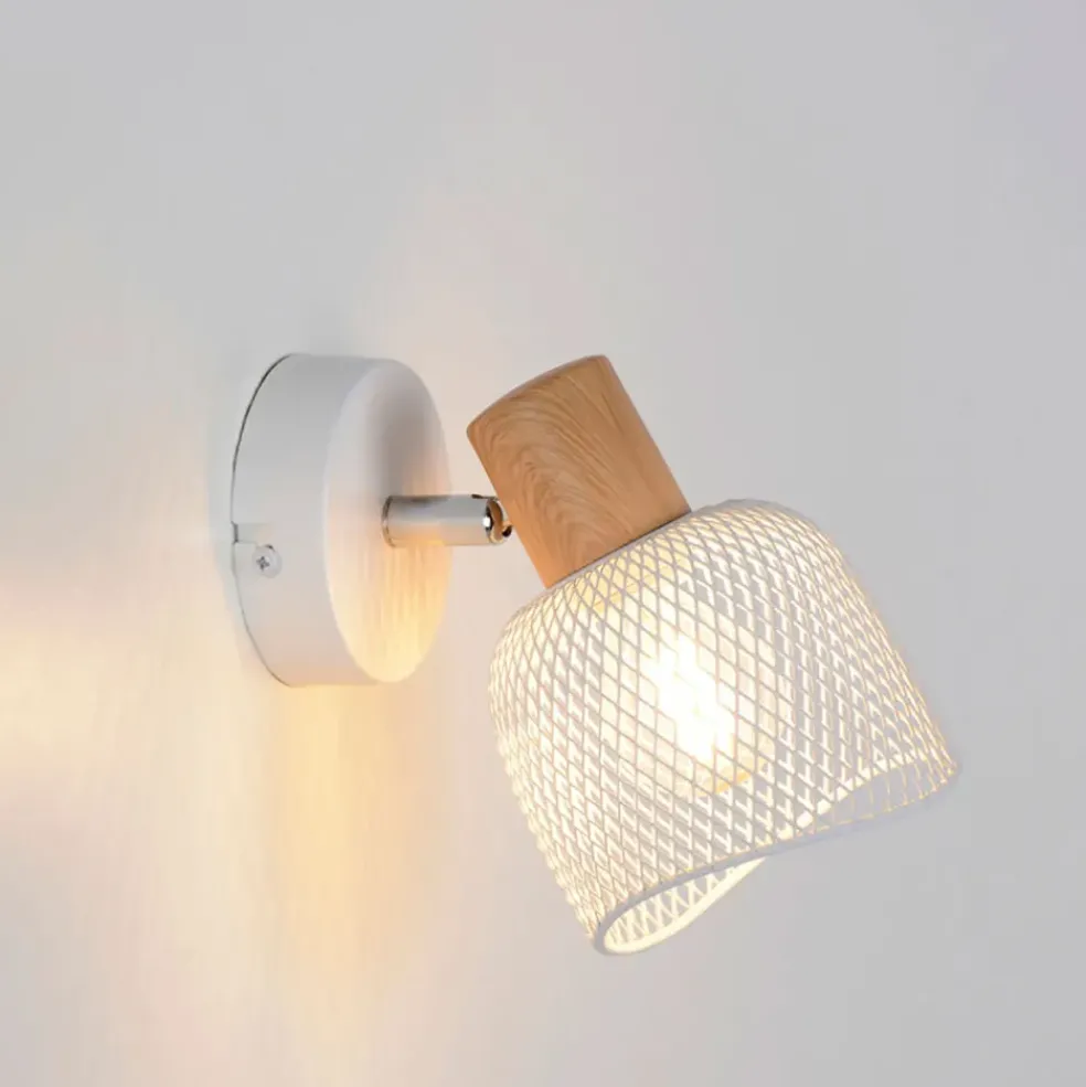 Spot 1 lumière en métal h17.5cm blanc - Ottawa