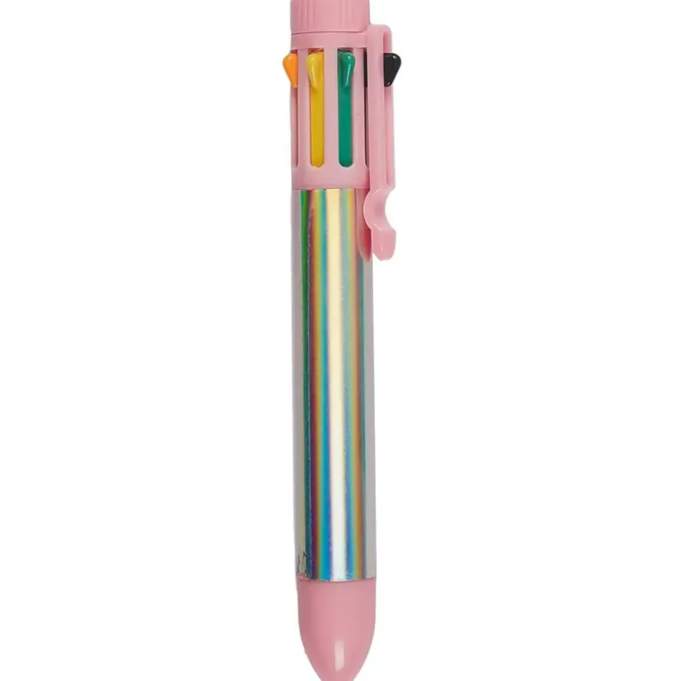 Stylo à bille multicolore 8 couleurs