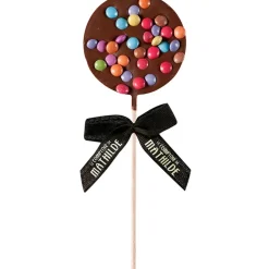Sucette chocolat au lait surprise partie 50g