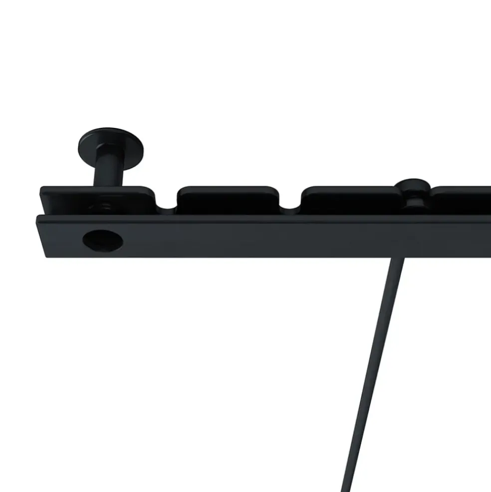 Support 5 cadres suspendu noir