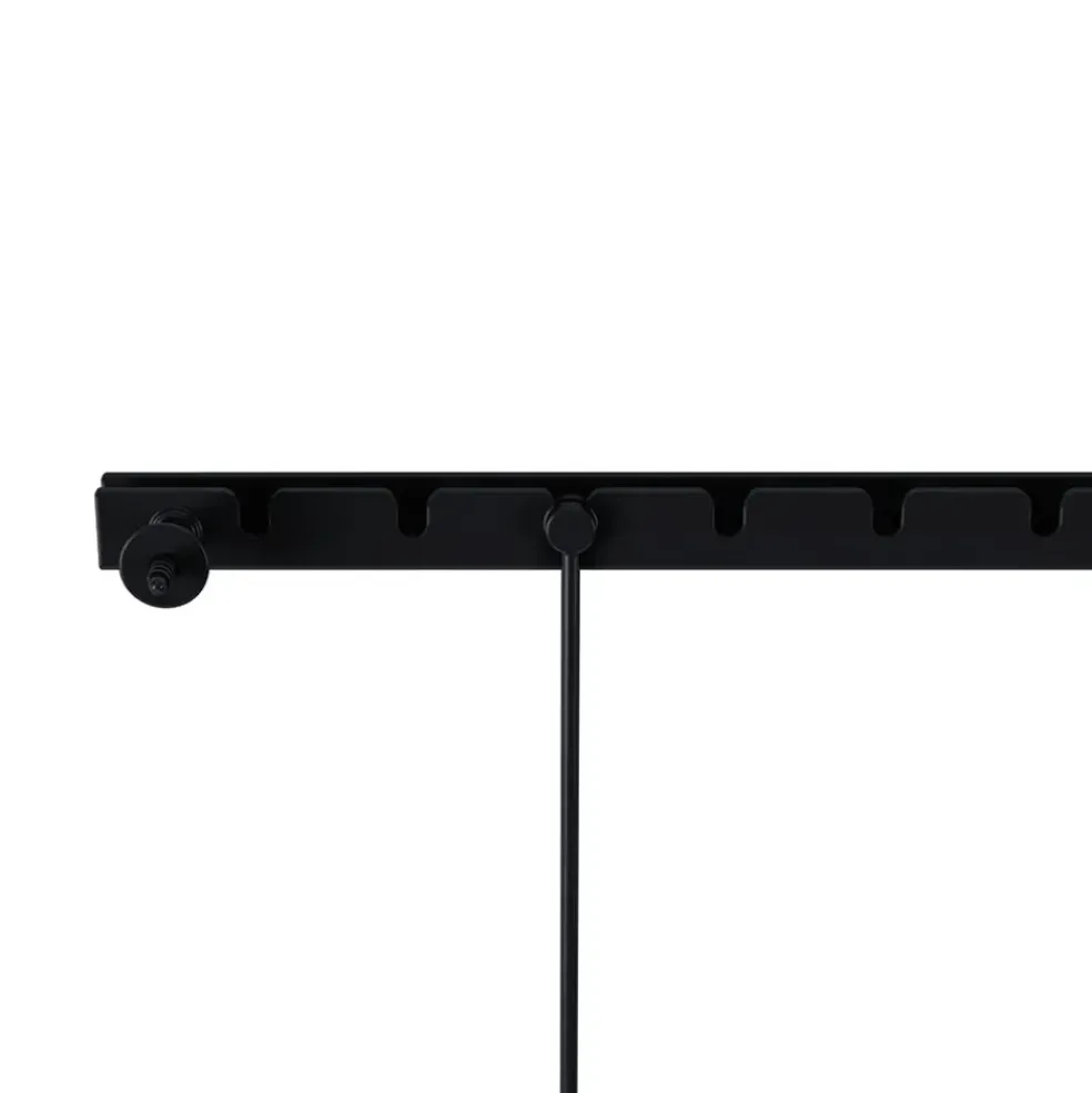 Support 5 cadres suspendu noir