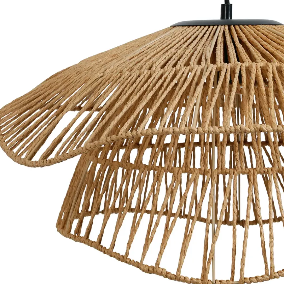 Suspension en corde de papaier d50cm naturel - Calyp
