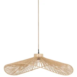 Suspension en corde de papier l71cm naturel - calyp